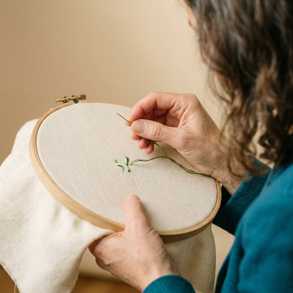 Start and Finish Thread Securely (With or Without Knots)