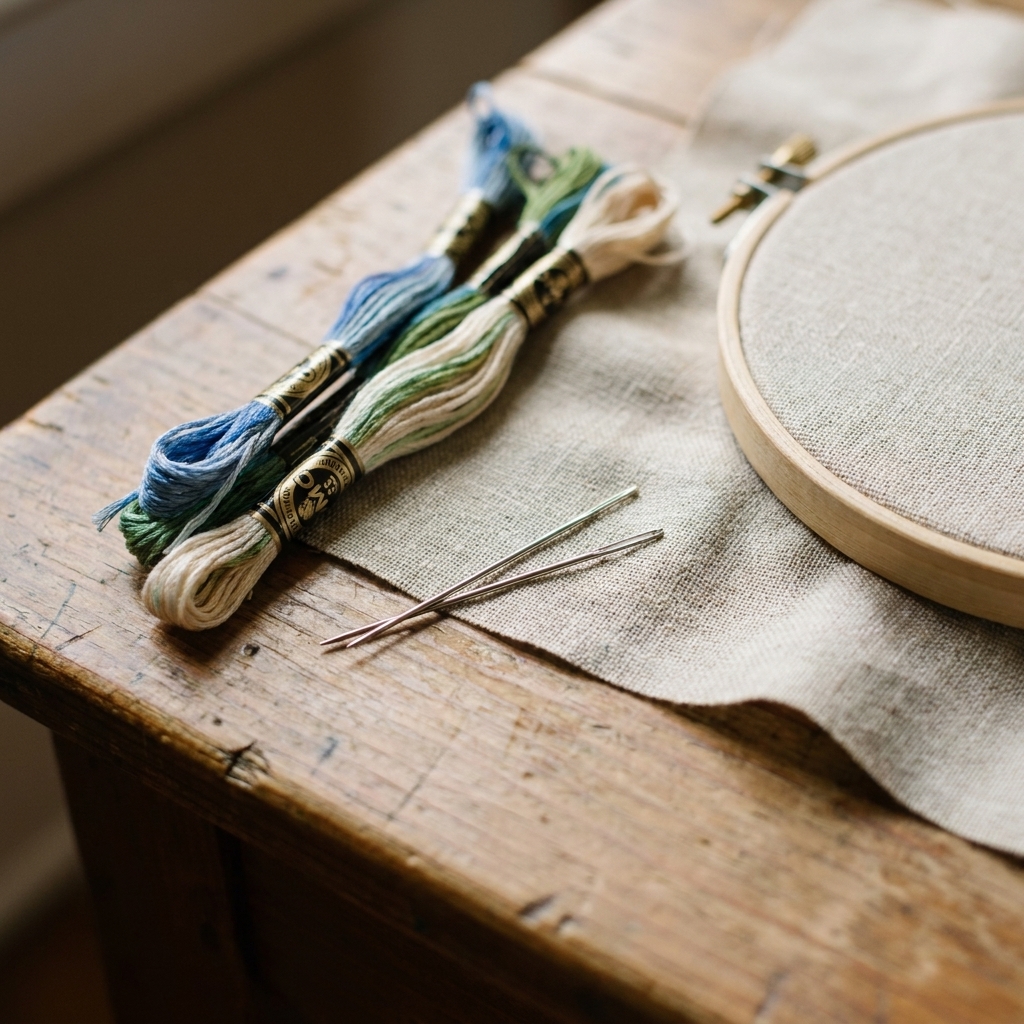 Embroidery Needles vs. Tapestry Needles