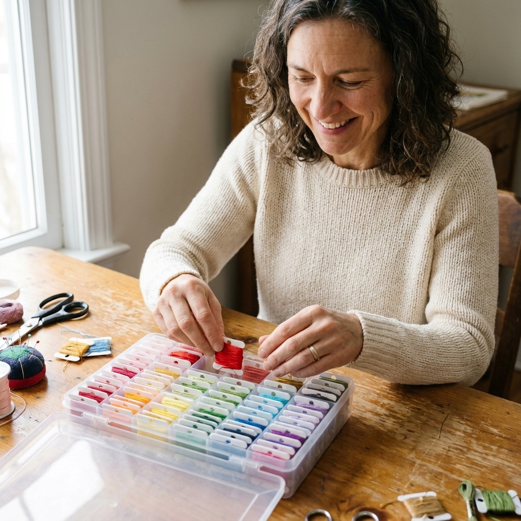 7 Clever Ways to Organize, Wind, and Store Embroidery Floss